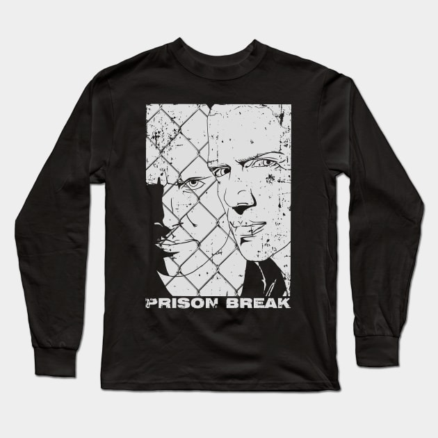 PRISON BREAK Long Sleeve T-Shirt by vender